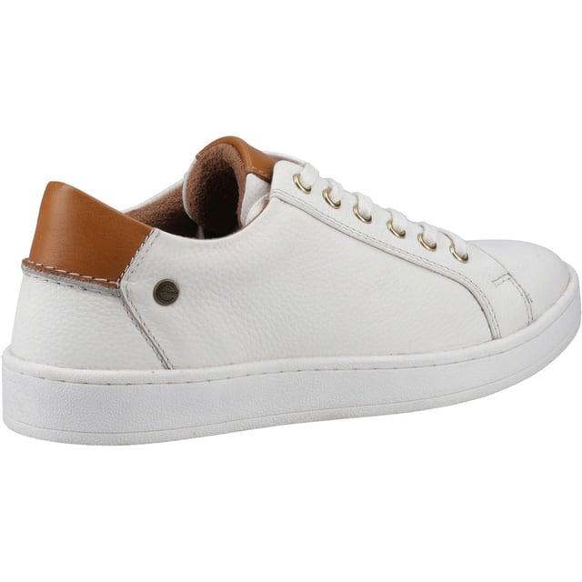Cotswold Shoes brings you a cool leather trainer with a countryside twist. Featuring soft leather uppers and front lace fastening. With a comfort footbed and dual laces.