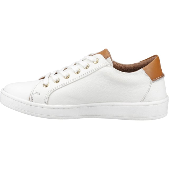 Cotswold Shoes brings you a cool leather trainer with a countryside twist. Featuring soft leather uppers and front lace fastening. With a comfort footbed and dual laces.