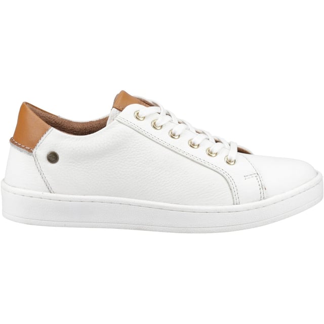 Cotswold Shoes brings you a cool leather trainer with a countryside twist. Featuring soft leather uppers and front lace fastening. With a comfort footbed and dual laces.
