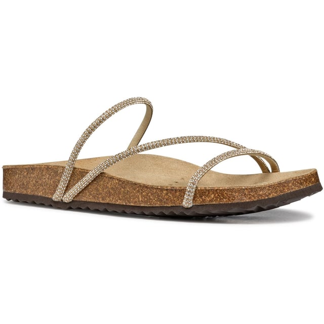 Bringing comfort from morning to evening, Brionia R is a lightweight breathable sandal designed with hot city days in mind. It has been crafted from microfibre and has a pristine aesthetic that will elevate everyday looks with a feminine feel.
