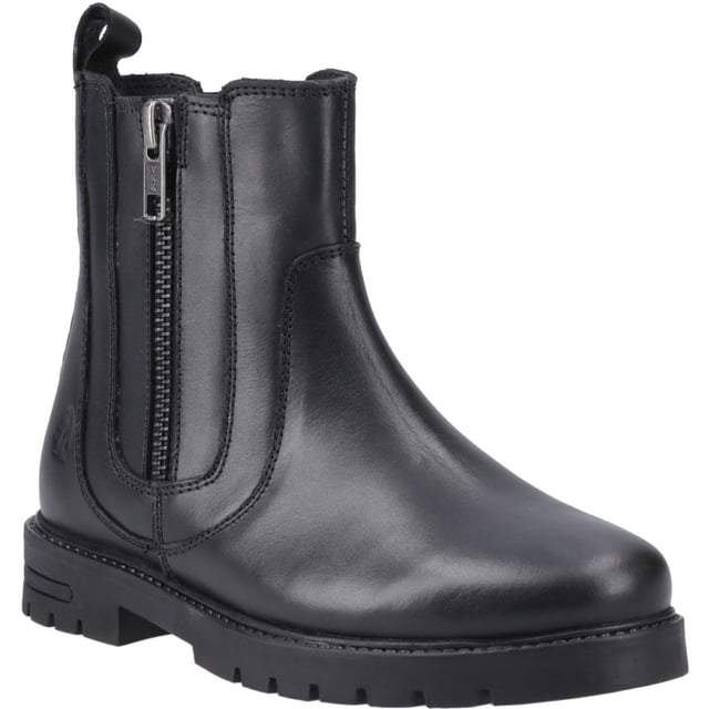Featuring a chunky hardwearing sole and side zip fastening the Liana has a quality leather upper and our Custom Fit insoles for a stylish and comfy fit