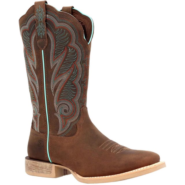 Unbridle your western spirit in the women's 12" Western Durango Lady Rebel Pro; the perfect boots for performance-driven individuals. Get a pair today!