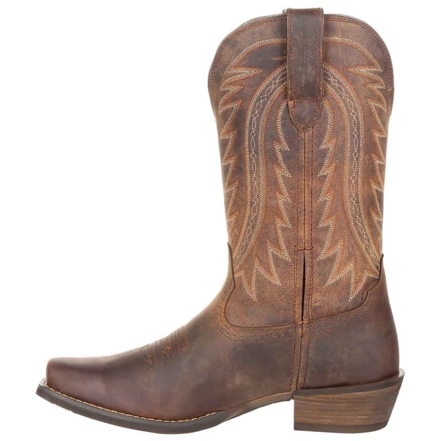 Rijd de zonsondergang tegemoet in de comfortabele en klassiekere mannen 12' Durango Rebel Frontier stijl. Koop vandaag nog een paar!
