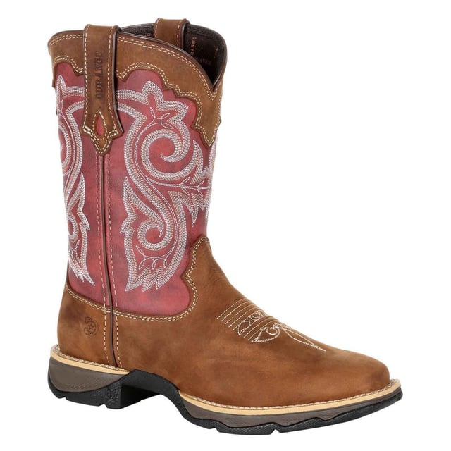 Try this women's 10" western Lady Rebel style for all day comfort and support. Order a pair today!