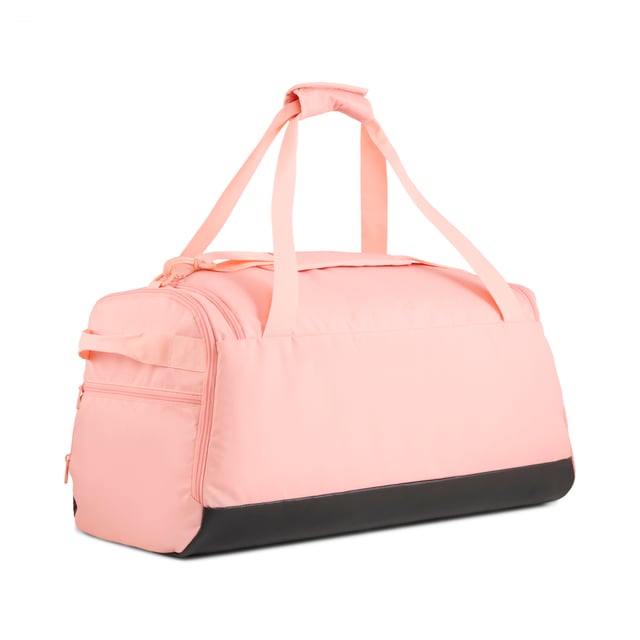 PUMA Unisex Challenger 58L Medium Sports Bag PRODUCT STORY: Gear up for your fitness journey with this dynamic sports bag. Featuring a spacious main compartment, shoe inlay, and multiple pockets, it's designed to keep you organized and ready for action. Stay active with PUMA's signature style. FEATURES & BENEFITS: Made with at least 50% recycled materials. DETAILS: Two-way zip opening into main compartment; One side zip compartment with shoe inlay; One flat side zip pocket; One side mesh pocket; Dimensions: W62cm / D29cm / H31cm; Volume: 58L; PUMA branding details.