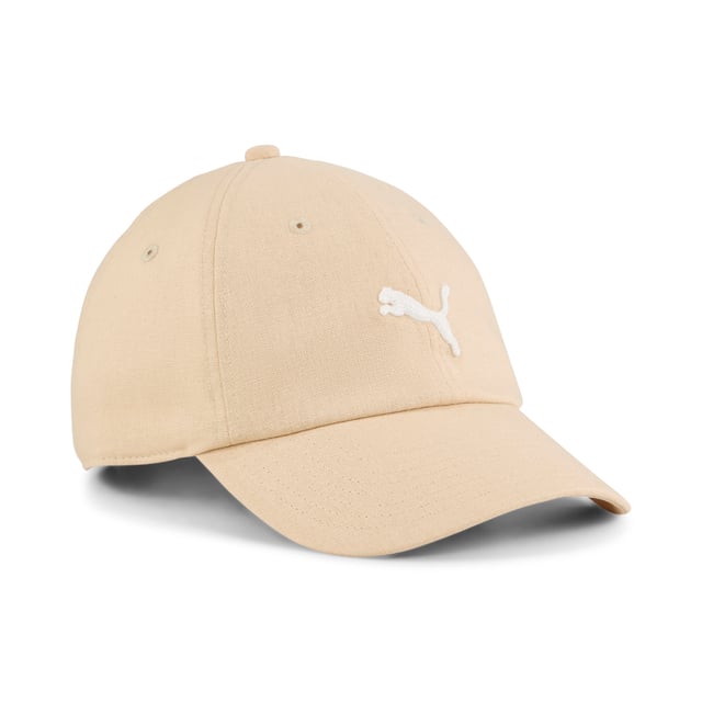 PUMA Unisex WARDROBE Essentials Dad Cap PRODUCT STORY: Rock that laid-back, retro vibe with this PUMA cap. Featuring a slouchy fit, pre-curved visor, and adjustable strap closure, it's the perfect accessory for effortless cool. Embrace the relaxed silhouette and make a statement with every wear. DETAILS: Slouchy fit; Unstructured cap; 6-panels design with embroidered eyelets; Pre-curved visor; PUMA branding details.