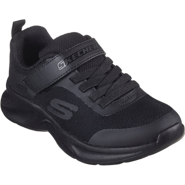 Step out with a fresh kick wearing Skechers Dynamatic. This sporty sneaker features a mesh and synthetic upper with stretch laces and an instep strap.