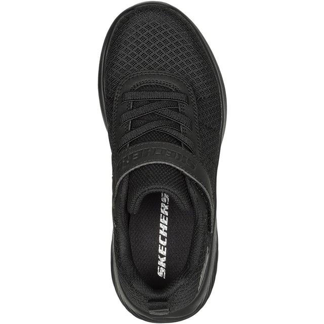 Feet-loving comfort and athletic style combine in Skechers Bounder - Baronik. This lightweight sneaker features a mesh and synthetic upper with stretch laces, an adjustable instep strap, and a cushioned comfort insole.