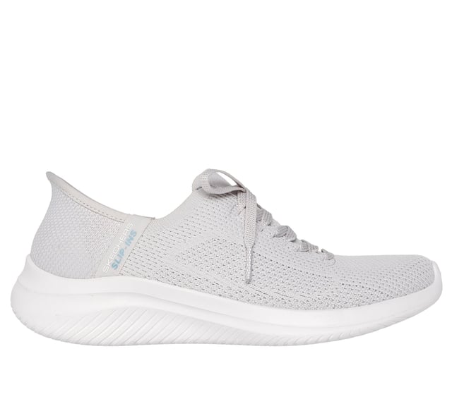 Step into comfort with Skechers Hands Free Slip-ins®. This easy-on style features a Stretch Fit® engineered knit upper with decorative laces for a sock-like fit and modern look. Designed with Skechers’ exclusive Heel Pillow™ for added heel support and stability, it also includes a cushioned Skechers Air-Cooled Memory Foam® insole for breathable, all-day comfort. These vegan slip-on sneakers combine convenience, style, and performance.