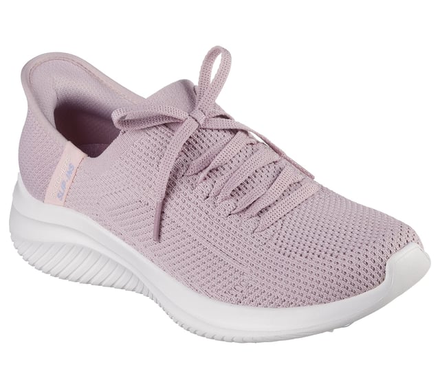 Step into comfort with Skechers Hands Free Slip-ins®. This easy-on style features a Stretch Fit® engineered knit upper with decorative laces for a sock-like fit and modern look. Designed with Skechers’ exclusive Heel Pillow™ for added heel support and stability, it also includes a cushioned Skechers Air-Cooled Memory Foam® insole for breathable, all-day comfort. These vegan slip-on sneakers combine convenience, style, and performance.