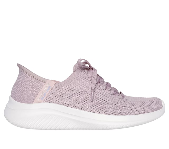 Step into comfort with Skechers Hands Free Slip-ins®. This easy-on style features a Stretch Fit® engineered knit upper with decorative laces for a sock-like fit and modern look. Designed with Skechers’ exclusive Heel Pillow™ for added heel support and stability, it also includes a cushioned Skechers Air-Cooled Memory Foam® insole for breathable, all-day comfort. These vegan slip-on sneakers combine convenience, style, and performance.