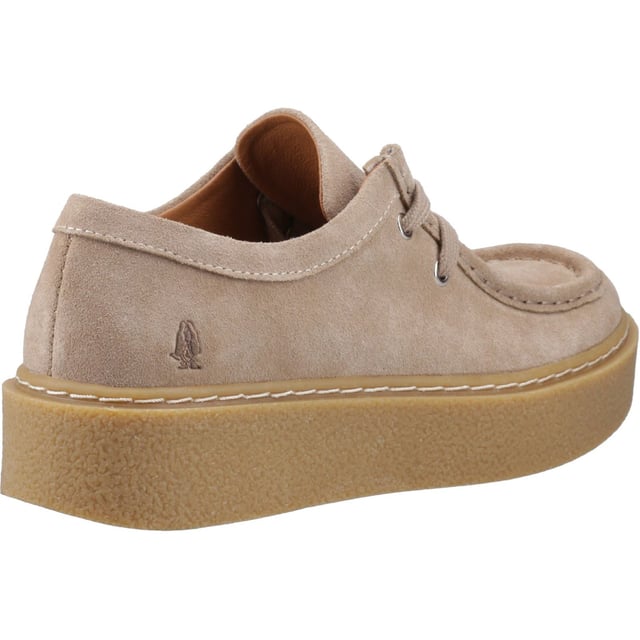 Hush Puppies Bridie Wildleder Damenschuhe Mokassins in Taupe Mit ihrer angesagten klobigen Plateau-Sohle, dem weichen Wildlederobermaterial und der Memory-Schaum-Innensohle sehen Sie mit den Bridie Suede Mocc Toe wunderschön aus und fühlen sich großartig.
