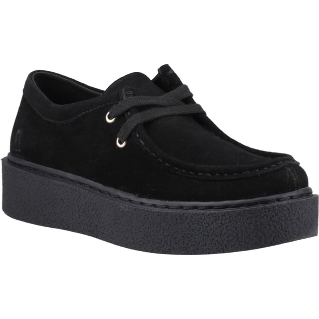 With it's on trend chunky platform sole, soft suede upper and memory foam insole you'll look gorgeous and feel great in the Bridie Suede Mocc Toe