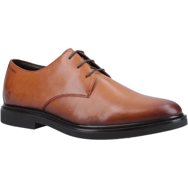 Hush Puppies Kye Leren Mannen Tan Veter Shoes Een klassieke slimme stijl perfect voor op kantoor, de Kye heeft een comfortabele dempende inlegzool, textiele voering en leren kraag om je de hele dag door comfortabel te houden.