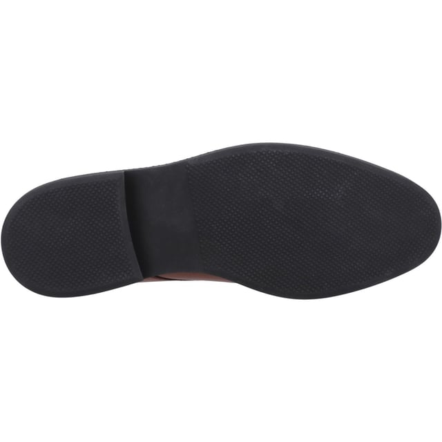 Hush Puppies Kye Leren Mannen Tan Veter Shoes Een klassieke slimme stijl perfect voor op kantoor, de Kye heeft een comfortabele dempende inlegzool, textiele voering en leren kraag om je de hele dag door comfortabel te houden.