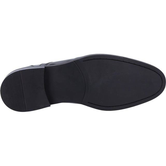 Hush Puppies Damien Lace Up Patent Leather Men's Black Patent Lace-Up Shoes The Damien Lace Up; Crafted from Quality Cow Crust Leather Upper, its subtle padded collar allows a comfortable fit without compromising on style. Includes a stitched leather rand detail for that on trend look
