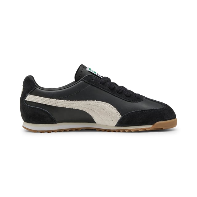PRODUCT STORY: Straight from our 1970s archive, the Arizona was a low-slung training shoe used for a variety of sports. Now it's back with its classic look and timeless appeal. This version features the Arizona's signature short toe box alongside suede overlays and a leather base. The plush EVA midsole deliver comfort and cred with every laid-back step. DETAILS: Textile upper; Suede overlay; Textile insole; EVA midsole; Rubber outsole; PUMA branding details.