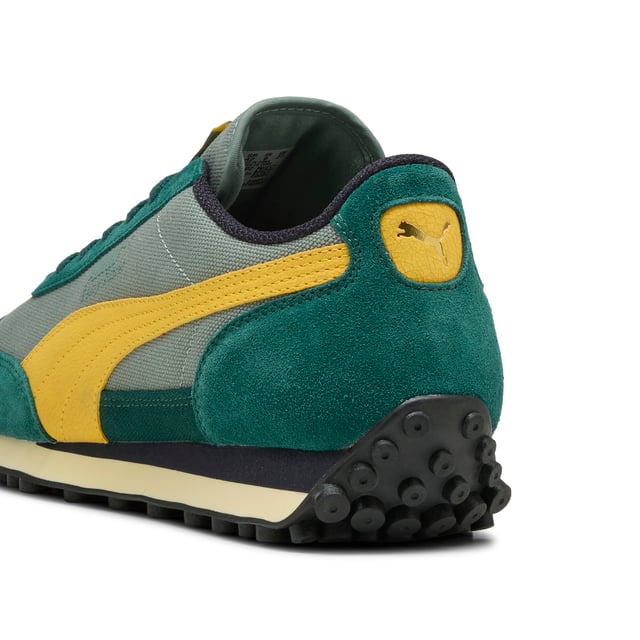 PRODUCT STORY: Easy Rider was born in the late â€˜70s, when running made its move from the track to the streets. Today, the retro runner makes its return for the streetwear world, with its classic slim profile and vintage vibes intact. Rewrite the classics with this timeless silhouette. FEATURES & BENEFITS: ProFoam: Lightweight EVA designed to cushion your landing and propel your next step. DETAILS: Canvas base; Suede overlays; Canvas tongue with nylon binding; Textile sockliner; PUMA branding details.
