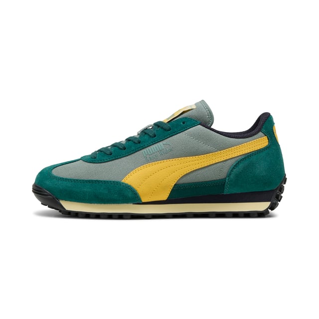 PRODUCT STORY: Easy Rider was born in the late â€˜70s, when running made its move from the track to the streets. Today, the retro runner makes its return for the streetwear world, with its classic slim profile and vintage vibes intact. Rewrite the classics with this timeless silhouette. FEATURES & BENEFITS: ProFoam: Lightweight EVA designed to cushion your landing and propel your next step. DETAILS: Canvas base; Suede overlays; Canvas tongue with nylon binding; Textile sockliner; PUMA branding details.