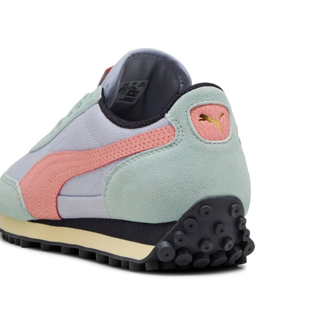 PRODUCT STORY: Easy Rider was born in the late â€˜70s, when running made its move from the track to the streets. Today, the retro runner makes its return for the streetwear world, with its classic slim profile and vintage vibes intact. Rewrite the classics with this timeless silhouette. FEATURES & BENEFITS: ProFoam: Lightweight EVA designed to cushion your landing and propel your next step. DETAILS: Canvas base; Suede overlays; Canvas tongue with nylon binding; Textile sockliner; PUMA branding details.