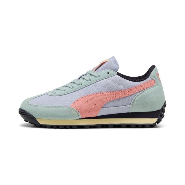 PRODUCT STORY: Easy Rider was born in the late â€˜70s, when running made its move from the track to the streets. Today, the retro runner makes its return for the streetwear world, with its classic slim profile and vintage vibes intact. Rewrite the classics with this timeless silhouette. FEATURES & BENEFITS: ProFoam: Lightweight EVA designed to cushion your landing and propel your next step. DETAILS: Canvas base; Suede overlays; Canvas tongue with nylon binding; Textile sockliner; PUMA branding details.