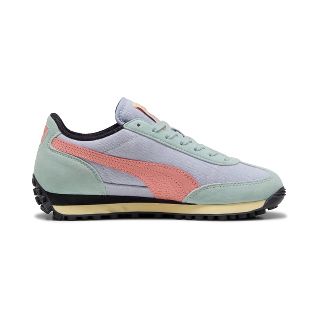 PRODUCT STORY: Easy Rider was born in the late â€˜70s, when running made its move from the track to the streets. Today, the retro runner makes its return for the streetwear world, with its classic slim profile and vintage vibes intact. Rewrite the classics with this timeless silhouette. FEATURES & BENEFITS: ProFoam: Lightweight EVA designed to cushion your landing and propel your next step. DETAILS: Canvas base; Suede overlays; Canvas tongue with nylon binding; Textile sockliner; PUMA branding details.