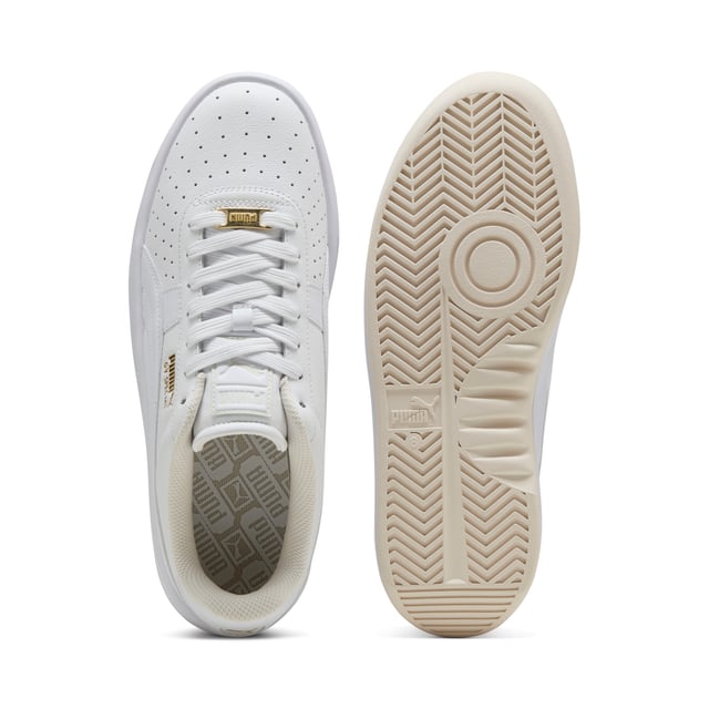 PRODUCT STORY: Step up your sneaker game with these retro-inspired kicks. Featuring a synthetic leather base, perforated vamp, and PUMA branding, these shoes blend heritage with modern flair. Mesh lining and Ortholite sockliner ensure breathability and comfort for all-day wear. DETAILS: Synthetic base; Synthetic perforated vamp; Synthetic leather eyestay; Mesh lining; PUMA branding details.