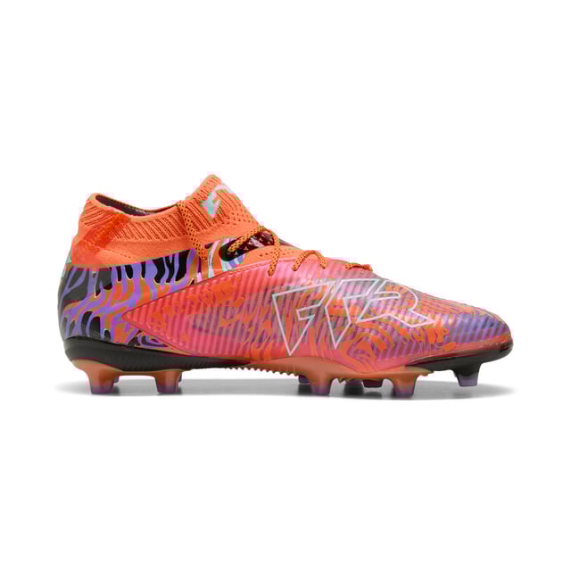 PRODUCT STORY: Unleash your creativity on the pitch with PUMA. Featuring a FLEXGILITY outsole for agile movement, GripControl Pro for superior ball control, and Ortholite O-Thermâ„¢ to keep you cool. PWRTAPE and Fuzionpods ensure a snug, dynamic fit. FEATURES & BENEFITS: The upper of the shoes is made with at least 20% recycled materials; PWRTAPE: Targeted upper reinforcement for support and durability; FLEXGILITY: Dual-density outsole with optimised stud layout supports quick pivots and agile 360-degree movement; ORTHOLITE memory foam padding in the heel provides enhanced comfort. DETAILS: Regular to wide fit; Fuzionpods on the upper protect the foot without restricting movement, ideal for dynamic actions; Highly elastic four-way stretch yarn acts as a second skin, adapting dynamically to foot shape and movement; Textured high-density mesh layer with a GripControl Pro finish for enhanced ball grip and control; Play with or without laces; PUMA branding details; 82.56% Synthetic, 17.44% Textile.