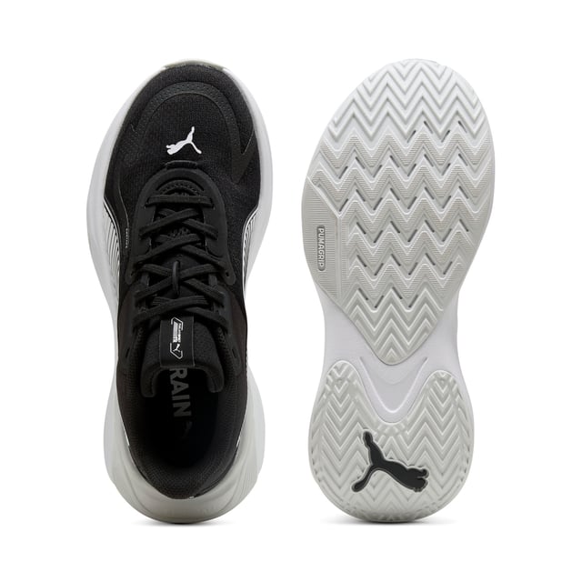 PRODUCT STORY: Introducing your new go-to training shoe, the PWR Hybrid TR. This latest footwear innovation is made with PUMAGRIP for best-in-class traction and PROFOAM for unparalleled comfort during long sessions. Start your next workout off on the right foot in PWR Hybrid TR. FEATURES & BENEFITS: The upper of the shoes is made with at least 30% recycled materials; PUMAGRIP: Durable performance rubber compound designed for all-surface traction; PWRTAPE: Targeted upper reinforcement for support and durability; PROFOAM: Lightweight EVA designed to cushion your landing and propel your next step. DETAILS: Regular width; Textile upper; Lace closure; Heel-to-toe drop: 8mm; Recommended for: neutral pronators; PUMA branding details.
