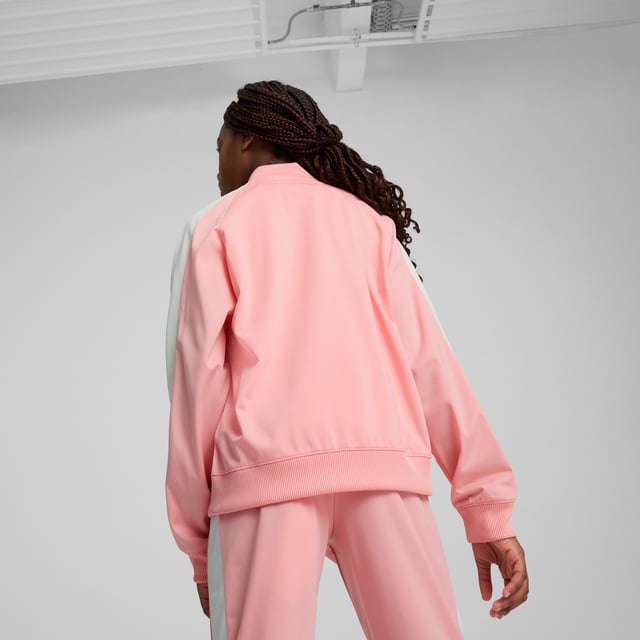 PRODUCT STORY: Step into the legacy of the T7 with this track jacket. Featuring our iconic panel inserts down the sides, a two-way zipper, and zippered side pockets, it's designed for those who embrace heritage with a modern twist. Feel the PUMA spirit in every stitch. DETAILS: Regular fit; Tricot; Standard jacket length; Stand up collar; Full zip; Long sleeves; Side Pocket; PUMA Youth: Recommended for older kids between 8 and 16 years.