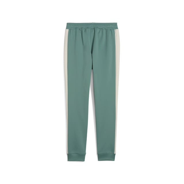 PRODUCT STORY: Step into the legacy with PUMA's track pants. Featuring T7 panel inserts, zip pockets, and an elasticated waistband with tonal drawcords, these pants combine heritage and modernity. The iconic CAT logo embroidery adds the finishing touch to your look. DETAILS: Regular fit; Tricot; Regular length; Medium rise; Side Pocket; PUMA Youth: Recommended for older kids between 8 and 16 years.