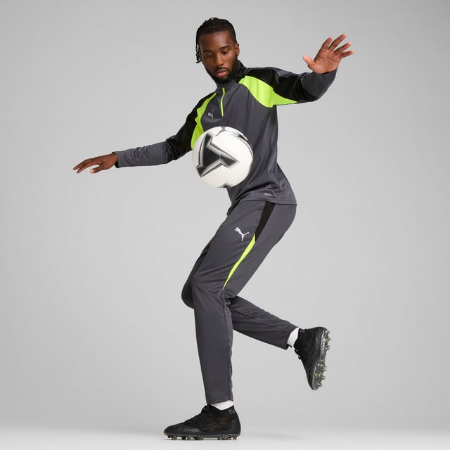 PRODUCT STORY: Your training sessions just got upgraded. These lightweight knitted pants are built for comfort and performance on the pitch with zip pockets, mesh contrasts and dryCELL technology to keep you dry. Now, get out there and show them what you've got. FEATURES & BENEFITS: Made with 100% recycled material excluding trims & decorations; dryCELL: Performance technology designed to wick moisture from the body and keep you free of sweat during exercise. DETAILS: Regular fit; 205 gsm, PiquÃ©; Medium rise; Zip pocket; PUMA branding details.