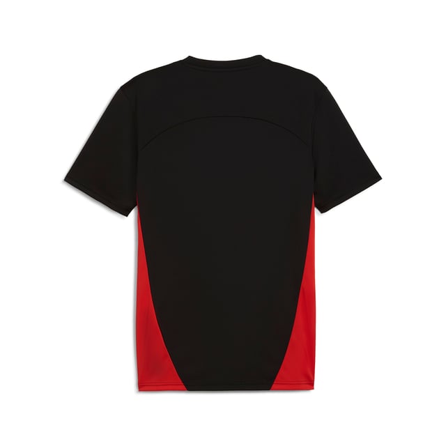 PRODUCT STORY: Perform like the pros in this AC Milan training top. Built for action, it features strategic mesh panels and moisture-wicking dryCELL tech to keep you cool, comfortable and dry. The club crest on the chest lets you show your team pride. FEATURES & BENEFITS: dryCELL: Performance technology designed to wick moisture from the body and keep you free of sweat during exercise; Made with 100% recycled material excluding trims & decorations. DETAILS: Slim fit; 170 gsm, Jacquard; Mesh inserts; Crew neck; Short sleeves; Official team branding.