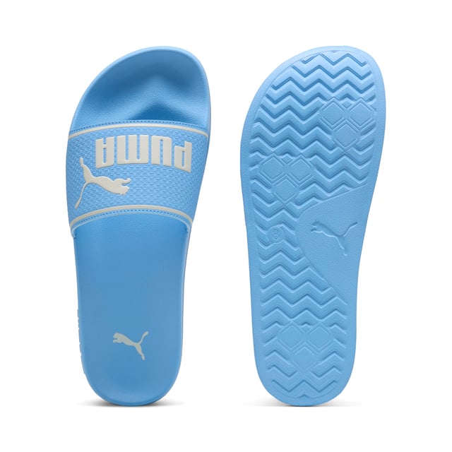 PRODUCT STORY: Step into comfort and style with the PUMA Leadcat 2.0 slide sandals. These cushioned slide sandals feature the iconic PUMA logo, making them a must-have for any sneakerhead. With a lightweight design, these slides are perfect for on-the-go comfort and effortless style. Whether you're hitting the beach or running errands, the Leadcat 2.0 slides will keep your feet feeling comfortable all day long. Upgrade your footwear game with these stylish and functional slide sandals from PUMA. FEATURES & BENEFITS: CMEVA: PUMA's compression-moulded EVA material for lightweight performance. DETAILS: Padded synthetic strap; Moulded CMEVA outsole for grip and durability; PUMA branding.