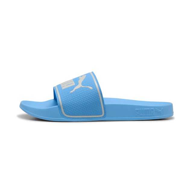 PRODUCT STORY: Step into comfort and style with the PUMA Leadcat 2.0 slide sandals. These cushioned slide sandals feature the iconic PUMA logo, making them a must-have for any sneakerhead. With a lightweight design, these slides are perfect for on-the-go comfort and effortless style. Whether you're hitting the beach or running errands, the Leadcat 2.0 slides will keep your feet feeling comfortable all day long. Upgrade your footwear game with these stylish and functional slide sandals from PUMA. FEATURES & BENEFITS: CMEVA: PUMA's compression-moulded EVA material for lightweight performance. DETAILS: Padded synthetic strap; Moulded CMEVA outsole for grip and durability; PUMA branding.