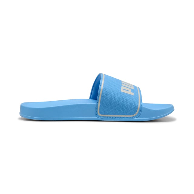 PRODUCT STORY: Step into comfort and style with the PUMA Leadcat 2.0 slide sandals. These cushioned slide sandals feature the iconic PUMA logo, making them a must-have for any sneakerhead. With a lightweight design, these slides are perfect for on-the-go comfort and effortless style. Whether you're hitting the beach or running errands, the Leadcat 2.0 slides will keep your feet feeling comfortable all day long. Upgrade your footwear game with these stylish and functional slide sandals from PUMA. FEATURES & BENEFITS: CMEVA: PUMA's compression-moulded EVA material for lightweight performance. DETAILS: Padded synthetic strap; Moulded CMEVA outsole for grip and durability; PUMA branding.
