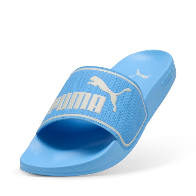 PRODUCT STORY: Step into comfort and style with the PUMA Leadcat 2.0 slide sandals. These cushioned slide sandals feature the iconic PUMA logo, making them a must-have for any sneakerhead. With a lightweight design, these slides are perfect for on-the-go comfort and effortless style. Whether you're hitting the beach or running errands, the Leadcat 2.0 slides will keep your feet feeling comfortable all day long. Upgrade your footwear game with these stylish and functional slide sandals from PUMA. FEATURES & BENEFITS: CMEVA: PUMA's compression-moulded EVA material for lightweight performance. DETAILS: Padded synthetic strap; Moulded CMEVA outsole for grip and durability; PUMA branding.
