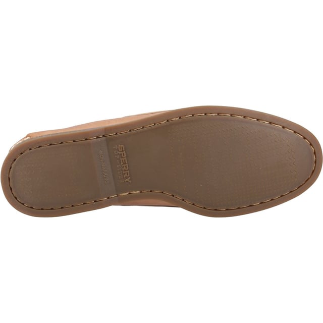 Unser Authentisches Original ist mehr als nur ein klassisches Design – es ist zu einem Ikone des Stils geworden. Aus vollnarbigem Leder, handgenähtem Mokassinaufbau und unserer charakteristischen Sperry-Rasiermesserschnitt-Wave-Siping-Technologie für ultimative Trocken-/Nassgriff gefertigt.