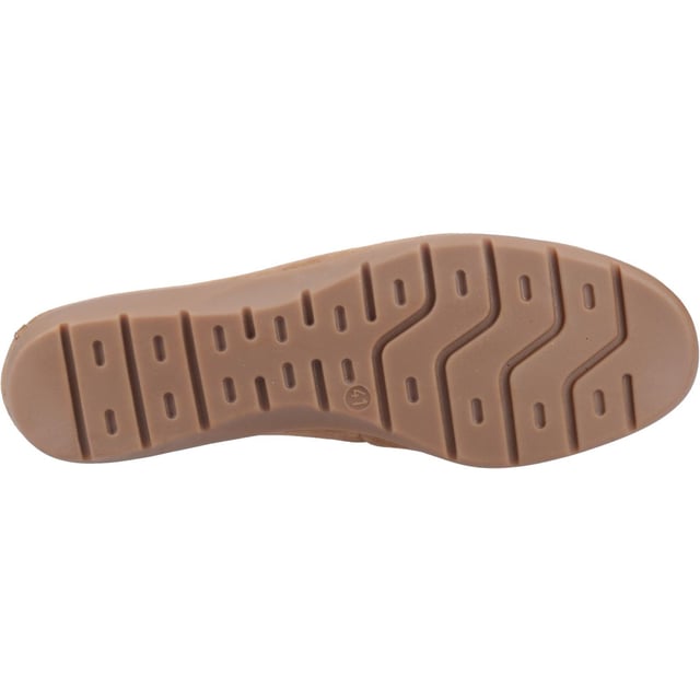 Hush Puppies Shelby Suede Dames Suède Bruine Loafers Een klassiek stijlvolle leren instapper met een lichte hak, met een soepele leren bovenkant en zachte microvezel voering waarin je comfortabel kunt stappen met de Shelby