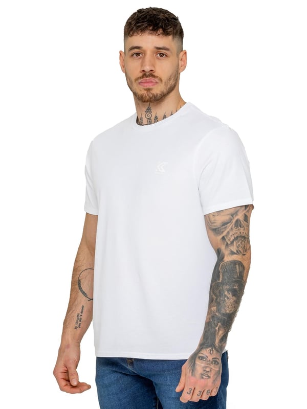 Upgrade your essentials with the Kruze Men’s T-Shirt, a set of five versatile tees designed for all-day comfort and classic style. Made from premium cotton, these t-shirts offer a soft, breathable feel, ideal for any season. Featuring a regular fit with a crew neck and short sleeves, each shirt provides a comfortable and flattering silhouette that pairs well with jeans, joggers, or shorts. The Kruze branding on the chest adds a touch of understated style, making these tees easy to dress up or down. Perfect for layering or wearing solo, this five-pack offers both quality and convenience, making it a must-have for any wardrobe. (159)