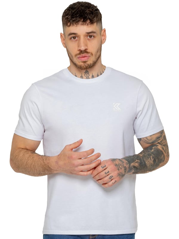 Upgrade your essentials with the Kruze Men’s T-Shirt, a set of five versatile tees designed for all-day comfort and classic style. Made from premium cotton, these t-shirts offer a soft, breathable feel, ideal for any season. Featuring a regular fit with a crew neck and short sleeves, each shirt provides a comfortable and flattering silhouette that pairs well with jeans, joggers, or shorts. The Kruze branding on the chest adds a touch of understated style, making these tees easy to dress up or down. Perfect for layering or wearing solo, this five-pack offers both quality and convenience, making it a must-have for any wardrobe. (159)