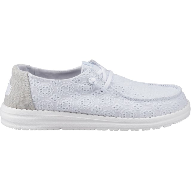 Comfort meets confidence with the Wendy Eyelet. These sweet, summer go-to's feature a textured eyelet upper and a comfortable fit, letting you conquer your day in style.