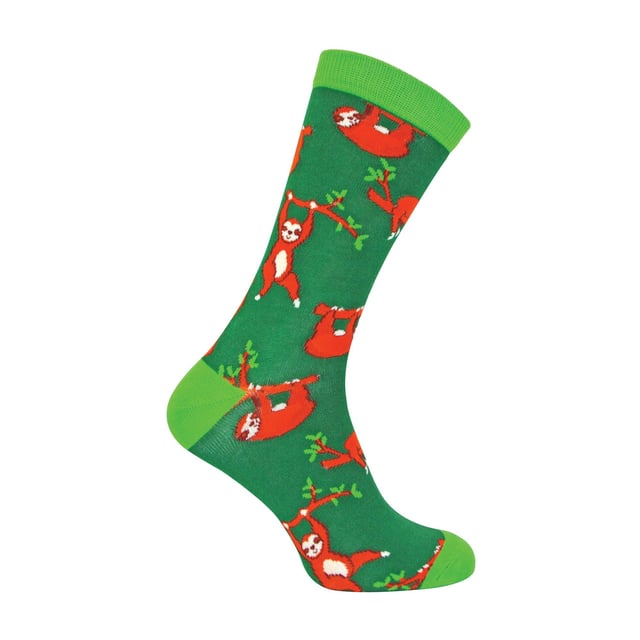 Mr Heron Bamboo Patterned Animal Socks: Miss Sparrow prides their products on the philosophy of making your feet feel fabulous all year round. Whether it's their chic and stylish products, they bring you unique, exciting and fashionable accessories, full of individuality to give you the confidence to be you. If you’re after great bamboo socks with very bright, funky and crazy colours then these bunch of Mr Heron Socks are perfect! With loads of patterns like spots, stripes, zig zags and more! You’ll be sure to find the perfect pair to jazz up your feet!. Their socks will keep your toes warm and make your loved ones smile on special occasions. They would even make a wonderful gift for yourself or a loved one. These socks are breathable, hypoallergenic antibacterial and super soft. There are many patterns available, we’re sure you’ll find something that’ll suit you. These range of socks are made from 54% Bamboo, 22% Cotton, 16% Polyester, 6% Nylon, 2% Elastane. They are men’s size 6-11 UK. Machine washable under 40. Do not dry clean. Do not iron. Do not bleach. Extra Product Details: Men’s Mr Heron Socks Novelty Bamboo Socks A Great Gift Bamboo Rich Fibres 4 Funky Patterns Super Soft & Breathable Hypoallergenic Antibacterial Machine Washable Under 40