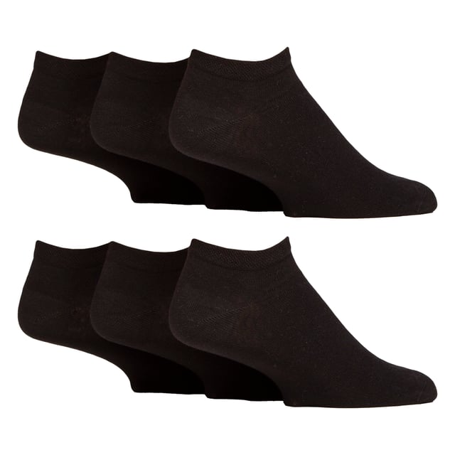 Gentle Grip - Men’s 6 Pack Diabetic Trainer Socks: Discover the ultimate solution for diabetic foot care with Gentle Grip's specially crafted diabetic socks for women. Engineered by technical experts, these Gentle Grip Diabetic Trainer socks offer a tailored approach to diabetic foot health with a low cut trainer length, perfect for the Spring & Summer seasons. Experience unparalleled comfort with these luxuriously soft cotton-rich socks, meticulously designed to securely hold ankles without elastication, eliminating the tightness that can pose problems for those with circulatory issues. Featuring hand-linked toes for smooth seams, these socks prioritise comfort for diabetics, preventing irritation and soreness. The specially shaped and woven Honeycomb Tops effortlessly conform to the contours of your ankle, eliminating uncomfortable constriction rings, crucial for diabetic individuals. Trust in Gentle Grip's commitment to comfort and quality, ensuring your feet receive the care they deserve. These socks come in 6 pair packs and are available in 5 different options. They are made from: 77% Cotton, 15% Polyester, 1% Elastane. They come in 2 Men’s Sizes: 6-11 UK, 12-14 UK and are Machine Washable. Extra Product Details: Gentle Grip Diabetic Trainer Socks  NON ELASTIC Ankle Top Smooth Toe Seam HoneyComb Top Hand Linked Toe Seam Soft Touch Cotton Designed For Diabetes Ideal for Large or Swollen Legs