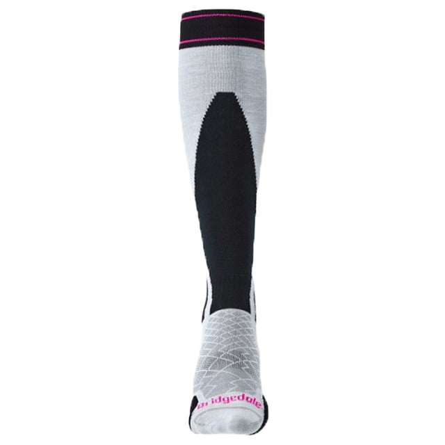 Ladies Performance Lightweight Ski Socks Women's Performance Lightweight Ski Socks: Embrace the ultimate fusion of technology and tailored comfort with our Women's Performance Lightweight Ski Socks. Fashioned to enrich your skiing escapades, these socks are imbued with a Performance Fit that meticulously contours to your feet. Whether you're navigating frosty trails or gliding on powdery slopes, expect a ceaseless bond between sock and skin that enhances every flex and turn. Expertly woven with the ambition to keep the contemporary skier's feet dry, comfy, and warm, our socks come equipped with an elite Moisture Management system and ThermoFit technology. The bliss of a Flat toe seam combined with intentional ShockZones affords your feet the comfort to ski from dawn until dusk. These performance-driven ski socks also feature a women-specific fit, providing that resilient support uniquely suited to the shape of a woman's foot. Topped with our signature Y-Heel design, they deliver a flawless fit that guards against slippage, ensuring your focus remains undisturbed on the thrilling alpine downhills. Experience the exceptional – these socks are your pledge for sanguine ski sessions. Key Product Specifications: - Tailored Women’s Fit - Advanced Moisture Management - Innovative ThermoFit Warmth - Smooth Flat toe seam - Protective ShockZones - Secure Y-Heel Design - Performance Fit for Stability - Lightweight, Breathable Fabric