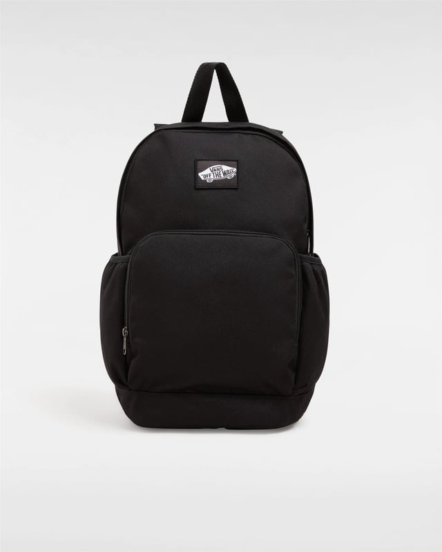 The Vans Midi Backpack combines sleek design with everyday practicality. Crafted from durable 100% polyester, this backpack features a spacious main compartment with an interior media sleeve and a front zip pocket with an organizer to keep your essentials neatly arranged.
Side water bottle pockets add functionality, while the iconic Vans "Off The Wall" logo on the front completes the look. With a 14-liter capacity and compact dimensions of 38 H x 24.8 W x 15 D cm, this backpack is perfect for work, school, or casual outings.
Made with sustainability in mind, at least 30% of its materials are recycled, renewable, or regenerative, reflecting Vans' commitment to positive environmental change.
Key Features:
Spacious main compartment with media sleeve.
Front zip pocket with organiser for quick access.
Side water bottle pockets for convenience.
Durable 100% polyester shell and lining.
Compact and lightweight with a 14L capacity.
Style Code: VN000GFCBLK
This versatile backpack is the perfect blend of functionality, sustainability, and iconic Vans style.