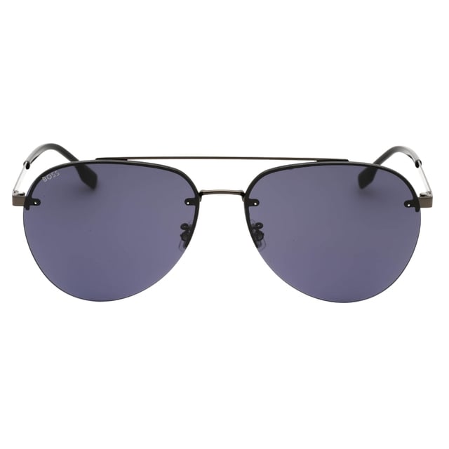 Experience the perfect blend of style and sophistication with the Hugo Boss Dark Ruthenium Black Sunglasses. Designed for men who appreciate luxury, these sunglasses feature a sleek dark ruthenium frame paired with grey lenses that offer excellent protection and a modern look. The BOSS 1537/F/SK 0V81 model combines durability with comfort, making them ideal for everyday wear or special occasions. Elevate your accessory game with these timeless sunglasses that reflect confidence and refined taste. 100% Metal
62X15X145