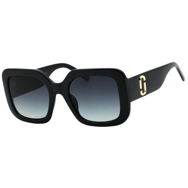 Elevate your style with the Marc Jacobs Grey Gradient Black Sunglasses, designed specifically for women who appreciate both fashion and function. These sunglasses feature a sleek black frame that seamlessly transitions into a sophisticated grey gradient lens, offering excellent sun protection while enhancing your look. Perfect for any occasion, they combine timeless elegance with modern flair, making them an essential accessory to complete your outfit and boost your confidence wherever you go. Experience luxury eyewear that truly stands out. 100% Plastic