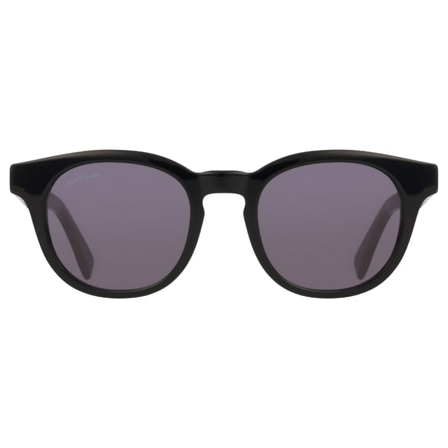 Lacoste Smoke Lensed Black Sunglasses Discover the perfect blend of style and functionality with Lacoste Smoke Lensed Black Sunglasses. Featuring sleek black frames paired with smoke-tinted lenses, these sunglasses offer superior protection against glare while enhancing your visual clarity. Designed for comfort and durability, they are ideal for everyday wear or outdoor adventures. Elevate your look with a timeless accessory that combines Lacoste's signature elegance with practical performance. Whether you're driving, relaxing on the beach, or exploring the city, these sunglasses ensure you stay cool and confident under the sun.49X21X145 100% Plastic