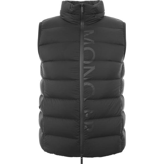 Padded Vest In Black